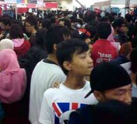 Pengunjung Kickfest 2009 Membludak