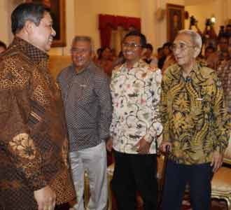 SBY Bertemu Pimpinan Media