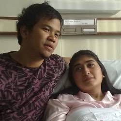 Rama Nidji Nggak Stres Istri Pecah Ketuban di Mall