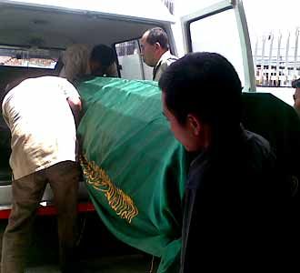 Petugas Kebersihan Gedung Sate Meninggal