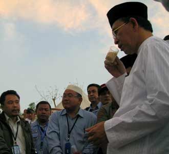 Menag Tinjau Jamaah Haji