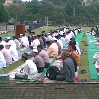 Kapolri Salat Id Tanpa Didampingi Susno dan Ito