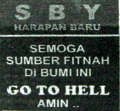 Istana Enggan Tanggapi Iklan Go To Hell Untuk Pemfitnah SBY