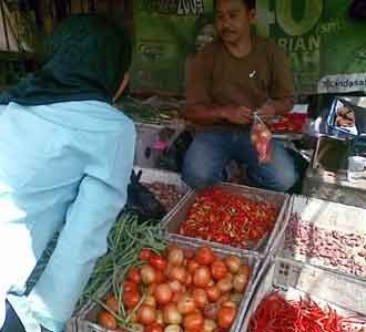 Harga Bumbu Dapur Meroket