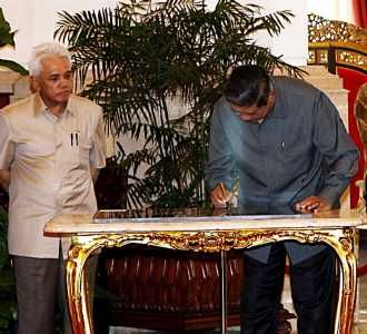 Peresmian Pembangunan Palapa Ring