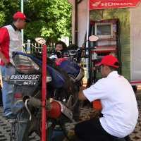 Uji Emisi Gratis Motor Honda di Monas