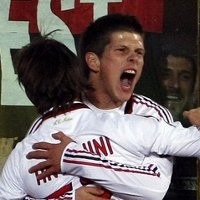 Dua Gol Telat Huntelaar Menangkan Milan