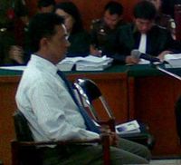 Chandra Bersaksi di Sidang Antasari