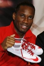 Lewat Gol, Drogba Kampanyekan Anti HIV/AIDS
