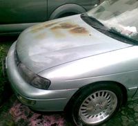 Mobil Terbakar di KFC Mampang