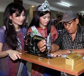 Aksi Sosial Puteri Indonesia 2009