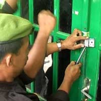 Kantor DPC PPP Mojokerto Diduduki Puluhan Satgas