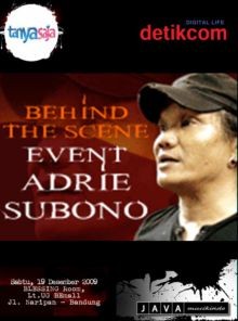 Adrie Subono Buka-bukaan di Bandung