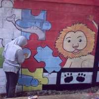 Mural Kebon Binatang Telan Biaya Rp 15 Juta