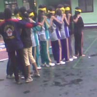 SMPN 1 Gelar MOS Bagi Calon Anggota PMR