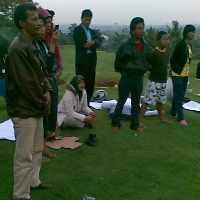 Warga Babakan Cikutra II Duduki Lapangan Golf Mountain View  