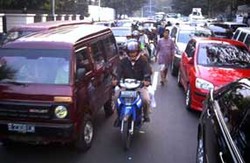 Ada Perbaikan Gorong-Gorong, Gunung Sahari-Mangga Besar Padat