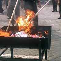 Kejari Musnahkan Barang Bukti Senilai Rp 8 Miliar