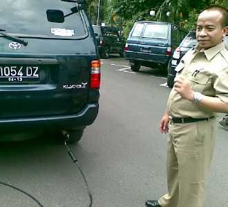 Uji Emisi Gratis di Balai Kota Bandung