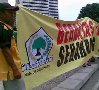 Golkar Gabung Aksi Antikorupsi