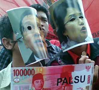 Aksi di Hari Antikorupsi se-Dunia