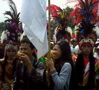 Demo Peringati Hari HAM di Istana