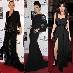 Hitam-hitam di Karpet Merah British Fashion Awards