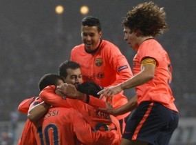 Barca Lolos Sebagai Juara Grup