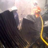 Kebakaran Gudang PT Pakerin, 1 Mayat Ditemukan Terpanggang