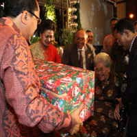 Foke Hadiri Malam Perayaan Natal Bersama Karyawan Pemprov DKI 