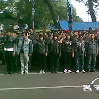 Ribuan Anggota Klub Motor dan Tukang Ojeg Ikrar Tertib Lantas