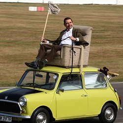 Jaguar Mr. Bean Kebakaran!