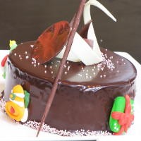 Chocolate Truffle Cake Buat Penggila Cokelat