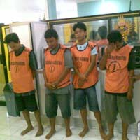 Nyabu, 4 Warga Sampang Diamankan