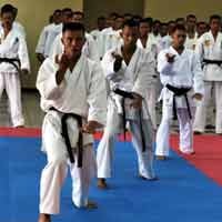 Tingkatkan Kemampuan Personel, Marinir Gelar Kejuaraan Karate 