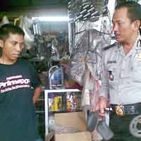 Marak Pencurian, Polisi Razia Counter dan Bengkel