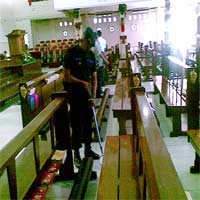 Polda Instruksikan Penyisiran dan Sterilisasi Gereja