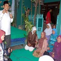 Ibu-Ibu Pengajian Doakan Arif Afandi Jadi Walikota 