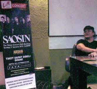 Saosin Akan Konser di Bandung