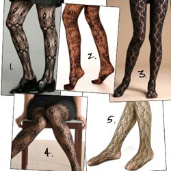 Gaya Seksi Selebritis Dengan Stocking Renda