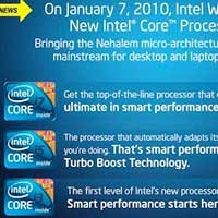 Januari 2010, Intel Gelontorkan 17 Prosesor