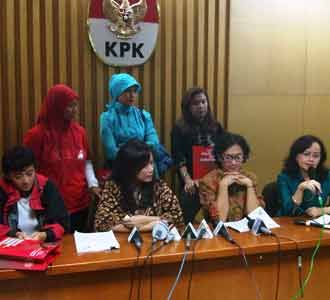 Aktivis Perempuan Datangi KPK