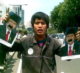 Demo Tolak Kedatangan SBY