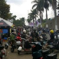 Kota Wisata Batu Jadi Lautan Vespa 