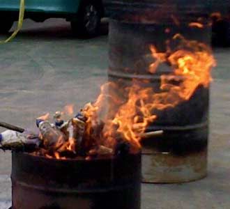 Puluhan Ribu Gram Sabu Dimusnahkan