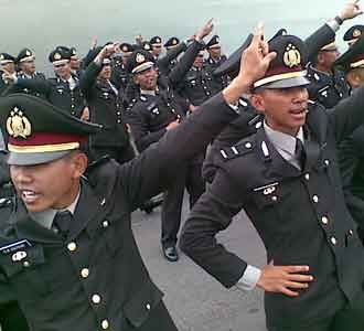 1.092 Taruna TNI-Polri Dilantik