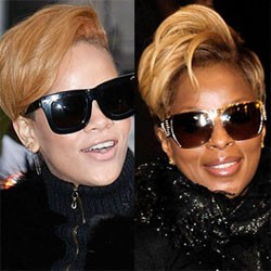 Mary J. Blige Tiru Rambut Rihanna