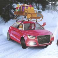 Mobil-mobil untuk Sinterklas