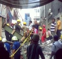 Atap Gedung Nasional Langkat Roboh, Belasan Luka