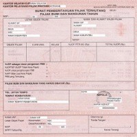 Membayar PBB Belum Tentu Terdata